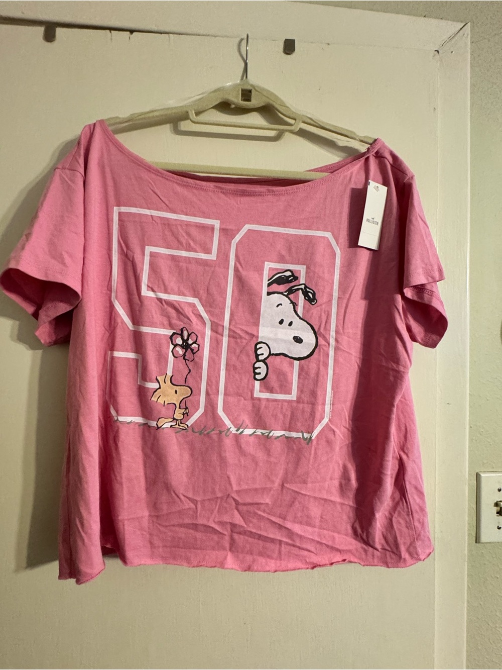 Pink Snoopy Graphic Tee
